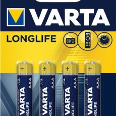Zestaw baterii alkaliczne VARTA Longlife LR03 (AAA) (x 4)