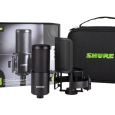 Shure SM4-K-KIT - Mikrofon pojemnościowy, zewnętrznie polaryzowany, uchwyt, popfiltr, etui