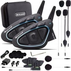 Interkom motocyklowy Midland BTX2 PRO S LR-TWIN na 2 kaski
