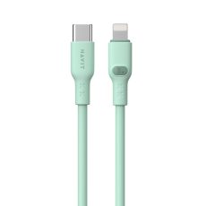 Kabel Havit Typ C-Lightning CB6281 1.0m (zielony)
