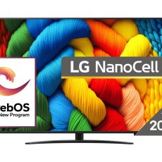 Telewizor LG NanoCell 75NANO81A3A 75" 4K Ultra HD WebOS Dolby Digital DVB-T2 Czarny