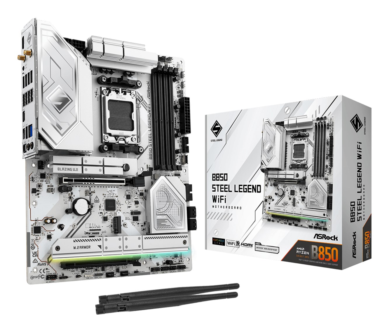 Płyta główna Asrock B850 STEEL LEGEND WIFI