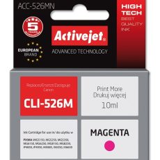 Activejet ACC-526MN Tusz (zamiennik Canon CLI-526M; Supreme; 10 ml; czerwony)