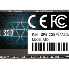 Dysk SSD Silicon Power A60 512GB M.2 PCIe NVMe Gen3x4 TLC 2200/1600 MB/s (SP512GBP34A60M28)