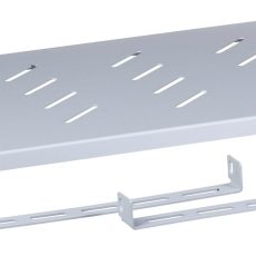 LANBERG PÓŁKA DO SZAF 19" 600MM (1U, 483X330MM) SZARA AK-1004-S