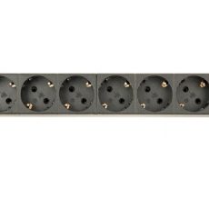 GEMBIRD LISTWA ZASILAJĄCA RACK 19" PDU EG-PDU-014-C14 1U, 10A, 8X SCHUKO, WTYK C14, KABEL 3M