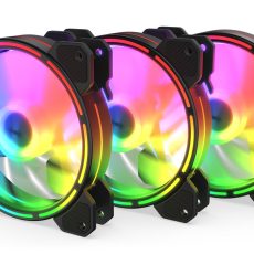 Zestaw wentylatorów KRUX Lunar ARGB KIT 3x120 MM