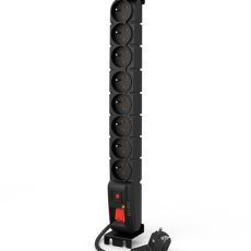 Listwa zasilająca Acar S8 FA RACK (5m ; czarny)