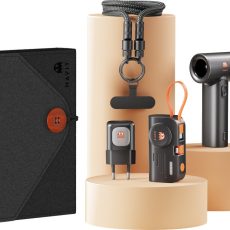 Havit Travel Set: ładowarka podróżna + power bank + kabel USB-C + wentylator ręczny