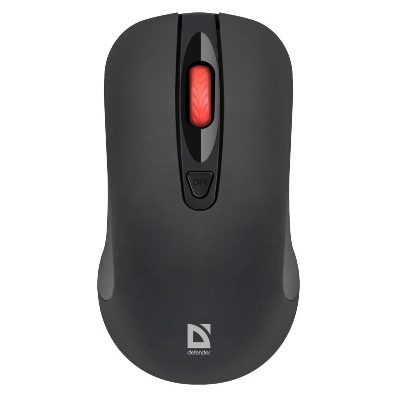 DEFENDER MYSZ NEXUS MS-195 RF SILENT CZARNA