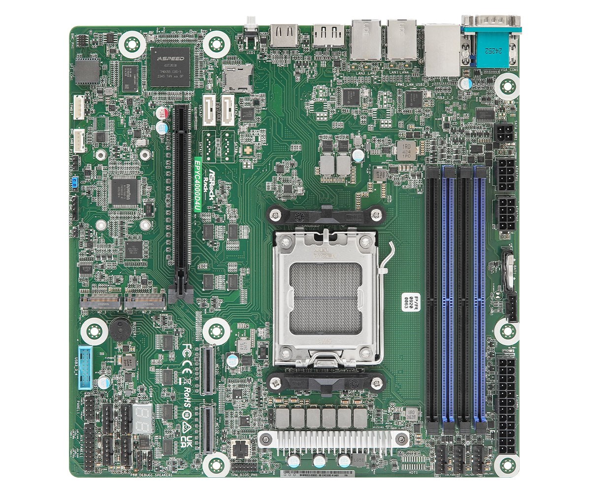 Płyta główna ASRock EPYC4000D4U AM5 AMD