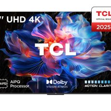 Telewizor TCL 55V6C DLED 55'' 4K Ultra HD Google TV Dolby Atmos DVB-T2 Metaliczny