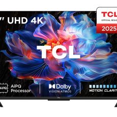 Telewizor TCL 43V6C DLED 43'' 4K Ultra HD Google TV Dolby Atmos DVB-T2 Czarny
