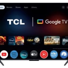 Telewizor TCL 50C61K QD-Mini LED 50" 4K Ultra HD 144Hz Google TV Dolby Atmos Metaliczny