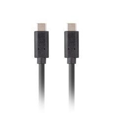 LANBERG KABEL USB-C M/M 3.2 GEN2 1.8M 10GB/S PD100W CA-CMCM-32CU-0018-BK