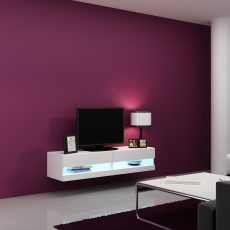 Szafka RTV VIGO NEW '140' 30/140/40 biały/biały poł