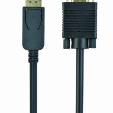 Kabel GEMBIRD CCP-DPM-VGAM-6 (D-Sub (VGA) M - DisplayPort M; 1,8m; kolor czarny)