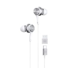 MAXELL XC1 Słuchawki przewodowe USB-C connector białe
