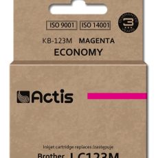 Actis KB-123M Tusz (zamiennik Brother LC123M/LC121M; Standard; 10 ml; czerwony)