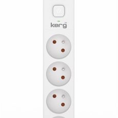 Listwa zasilająca KERG z wyłącznikiem 4 gniazda 1,5m-16A