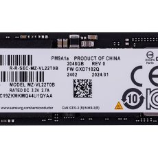 Dysk SSD Samsung PM9A1a 2TB Nvme M.2 2280 MZVL22T0HDLB-00B07