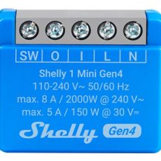 Inteligentny sterownik WiFi Shelly 1 Mini Gen4