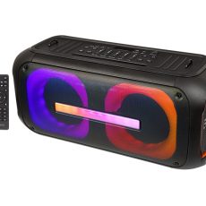 Głośnik Bluetooth + pilot + mikrofon przewodowy