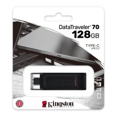KINGSTON FLASH 128GB USB-C 3.2 Gen1 DataTraveler 70