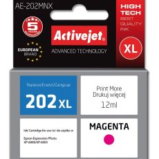 Activejet AE-202MNX Tusz  (zamiennik Epson 202XL H34010; Supreme; 12 ml; czerwony)