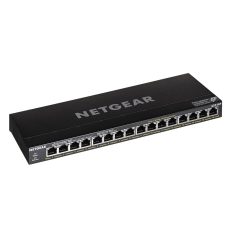 Switch Netgear GS316P-100EUS 16p PoE 115W* (PoE+: 16p) Unmanaged Gigabit