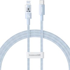 Kabel Baseus Gem USB C-Lightning 20W 1m (niebieski)