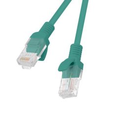 PATCHCORD KAT.6 UTP 0.5M ZIELONY FLUKE PASSED LANBERG 10-PACK