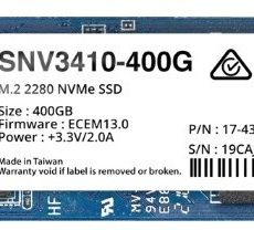 Dysk SSD Synology Plus Series 400GB M.2 (22x80) NVMe PCIe 3.0x4 SAT5210-480G (DWPD 0.7)