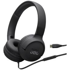 Słuchawki przewodowe JBL Tune 520 USB-C Czarne