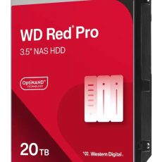 Dysk HDD WD Red Pro WD202KFGX (20 TB ; 3.5"; 512 MB; 7200 obr/min)