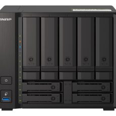 Qnap TS-h973AX-8G, Tower, 5 x 2.5"/3.5" SATA + 2 x 2.5" U.2 NVMe/SATA+ 2 x 2.5" SATA, AMD Ryzen V1500B 4C/8T, 8GB DDR4 SODIMM (max. 64GB), 2 x 2.5GbE + 1 x 10GbE, External adapter (PSU)