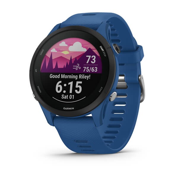 Zegarek sportowy Garmin Forerunner 255 46mm Niebieski