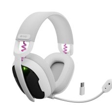 FURY SŁUCHAWKI FUKIYA F6 BEZPRZEWODOWE BIAŁE Z MIKROFONEM