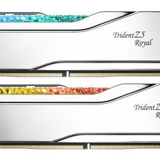 G.SKILL TRIDENT Z5 ROYAL RGB DDR5 2X48GB 6800MHZ CL34 SILVER F5-6800J3446F48GX2-TR5S