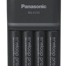 ŁADOWARKA PANASONIC SMARTPLUS + 4x AA ENELOOP PRO 2500 mAh