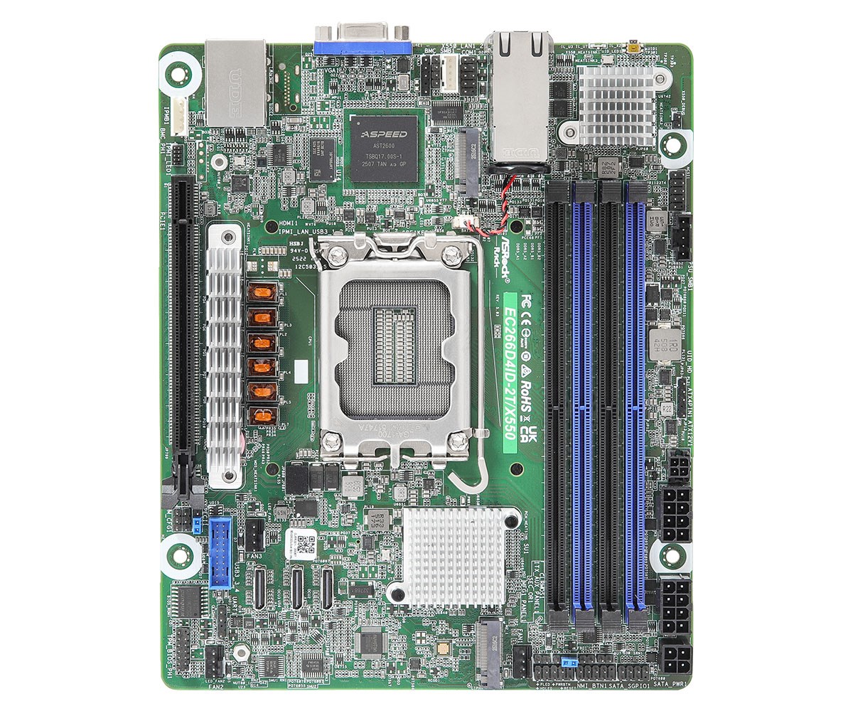 Płyta główna AsRock EC266D4ID-2T/X550 LGA1700 Intel