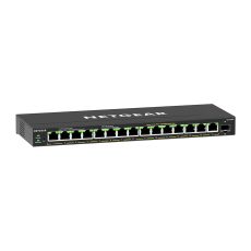 Switch Netgear GS316EP-100PES 16p PoE 180W* (PoE+: 15p) Unmanaged Gigabit