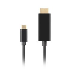 LANBERG KABEL USB-C(M)->HDMI(M) 3M 4K 60HZ CZARNY CA-CMHD-10CU-0030-BK