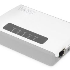DIGITUS SERWER SIECIOWY WIELOFUNKCYJNY, BEZPRZEWODOWY 2-PORTOWY, USB 2.0, 300MBPS DN-13024