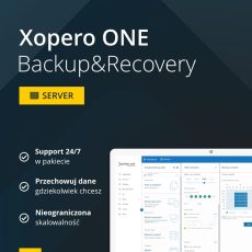 Xopero ONE Lifetime 1x Server Agent + Maintanance & Support Standard - 3 years