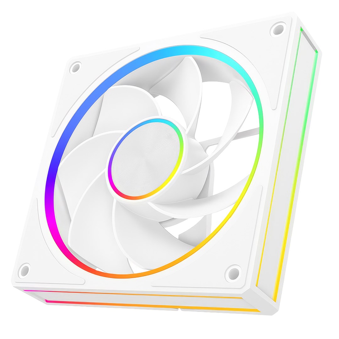 MODECOM VOLCANO LOOP 120 ARGB REVERSE FAN BIAŁY