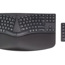 Klawiatura HP 960 Ergonomic Wireless Keyboard bezprzewodowa czarna 37E755AA