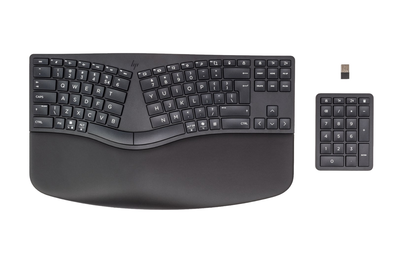 Klawiatura HP 960 Ergonomic Wireless Keyboard bezprzewodowa czarna 37E755AA