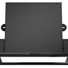 Okap AKPO WK-12 EVITA CZARNY PÓŁMAT 60 CZARNE SZKŁO 450