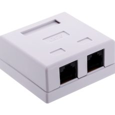 ALANTEC Gniazdo natynkowe UTP kat.6 2xRJ45